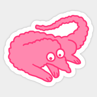 wigglyworm Sticker